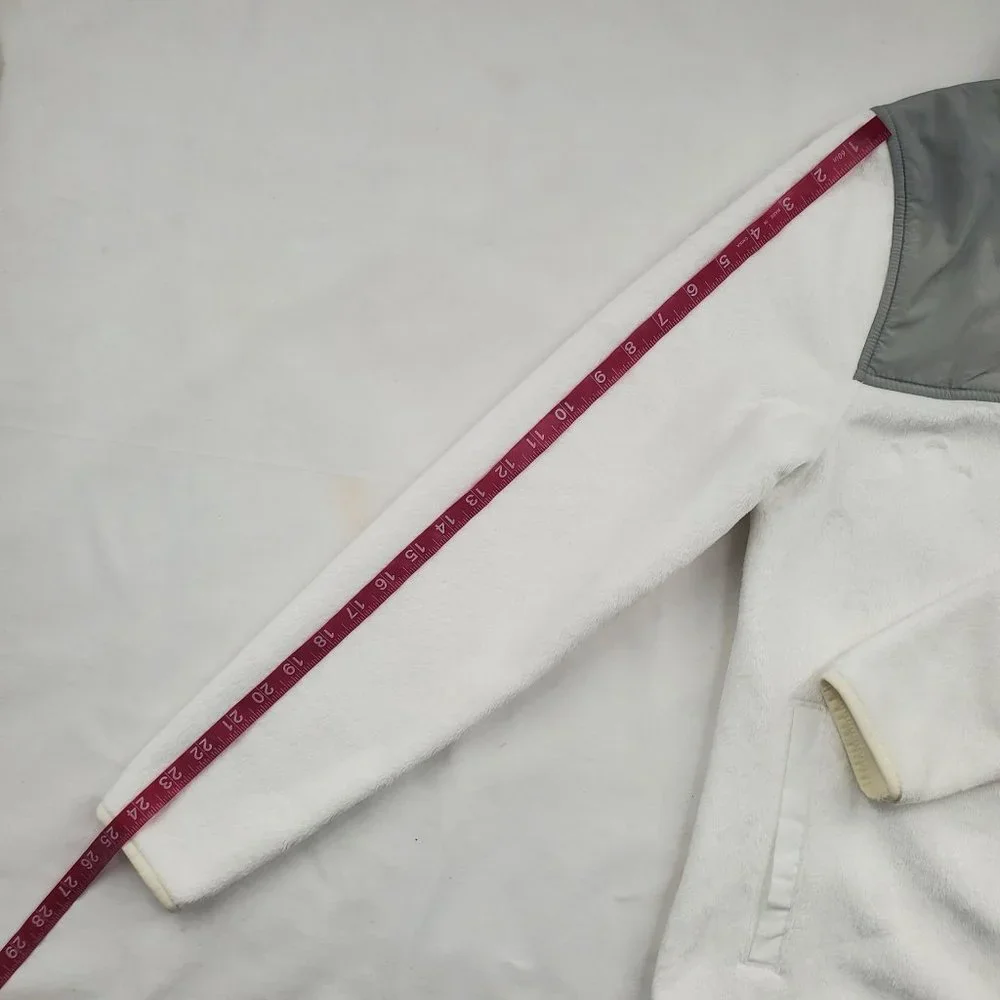 FILA Sport Women's Color Block Performance Fleece Jacket Gray/White Size XS - Picture 10 of 11